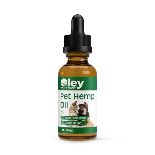 Pet Calming Oil โ Natural Dog Calming Oil for Petsโ Well-being and Comfort โ 900mg Hemp Oil for Pets โ Ideal for Anxious Puppies and Older Dogs โ 1oz โ Single Pack Pet Calming Oil โ Natural Dog Calming Oil for Petsโ Well-being and Comfort โ 900mg Hemp Oil for Pets โ Ideal for Anxious Puppies and Older Dogs โ 1oz โ Single Pack