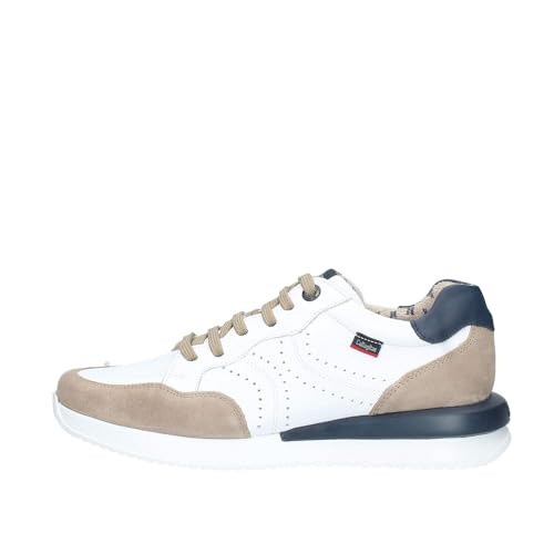 Baskets en cuir et daim Callaghan chaussures confortables de qualite
