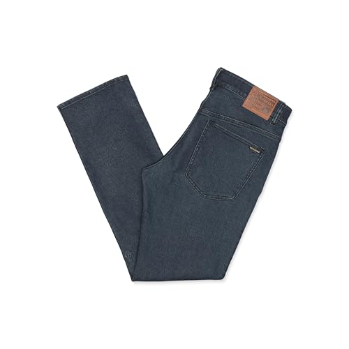 Image of Volcom Men's Solver Stretch Denim Jeans-Modern Fit Pant