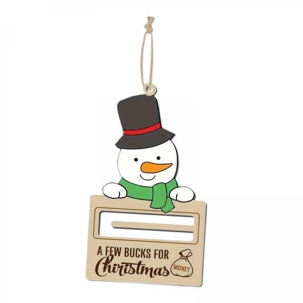 Enakshi® 4xChristmas Money Holder Practical Tree Pendant Christmas Decor for Home Party Christmas Snowman|Home & Garden | Greeting Cards & Party Supply | Other Gift & Party Supplies