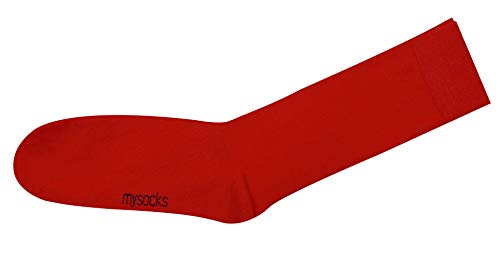 Image of Mysocks Unisex Extra Fine Combed Cotton Crew Socks |5 Pairs Set | Seamless Toe | Make Your Steps Enjoyable