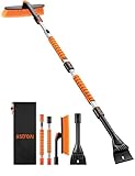 AstroAI 62.4' Ice Scrapers for Car Windshield and...