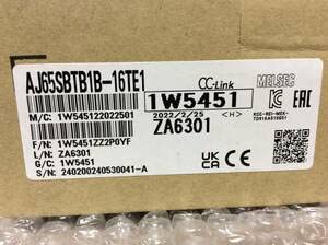 PLCHAPPY�i�C�������p �j�K�p���� MITSUBISHI/�O�H AJ65SBTB1B-16TE1 CC-Link���`�^�C�v�����[�gI/O���j�b�g