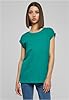 Urban Classics Women's Ladies Extended Shoulder Tee T-Shirt, Fresh Green, XS #4