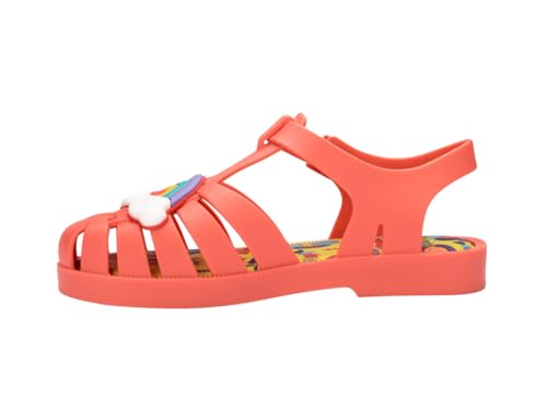Image of mini melissa Possession Jelly Fisherman Sandal for Toddler and Kids | Iconic Fisherman Jelly Sandal for Toddlers & Girls, Adjustable Buckle, Waterproof, Bubblegum Scent, Play & Dress Shoes
