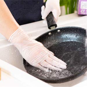 Wostar Nitrile Exam Gloves Large Powder Latex Free 4Mil 50 Pcs Long 12 Inches Disposable Nitrile Gloves #TOP7