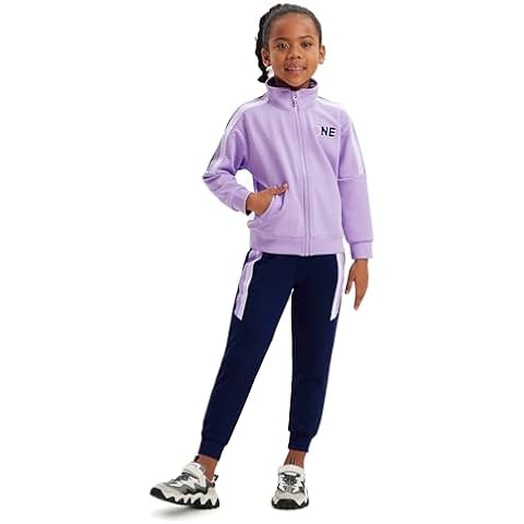 Dmwhsy Girls Tracksuit Set with Pockets Cover