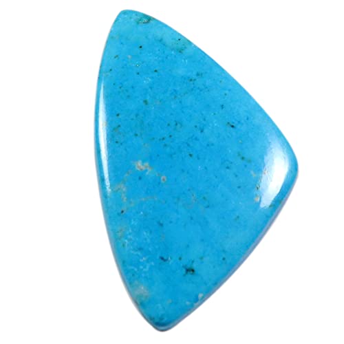 Cabochon en magnésite turquoise pour création de bague artisanale