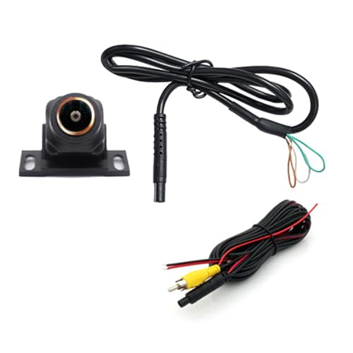Caméra de recul 1080p lot de 2 objectifs grand angle 170° en métal à vis