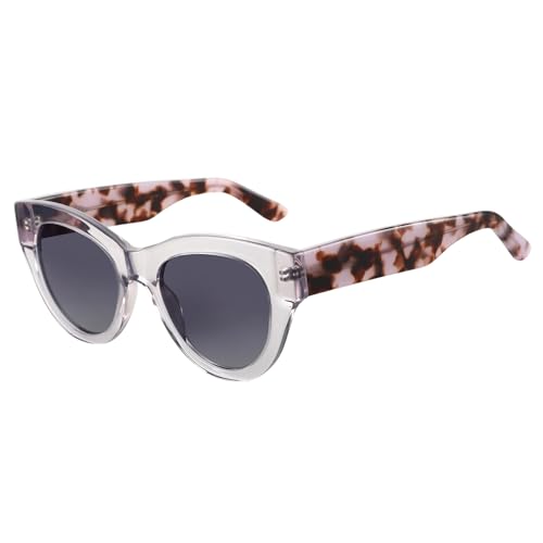 Zenottic Gafas De Sol Polarizadas Para Mujer : Ojo De Gato Estilo Vintage Protección Uv400 Zenottic Gafas De Sol Polarizadas Para Mujer : Ojo De Gato Estilo Vintage Protección Uv400