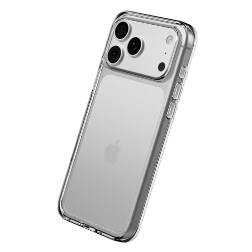 Image of RhinoShield Phone Case Compatible with iPhone 17 Pro Max | Clear Case - Anti-Yellowing, High Transparency, Shockproof with Military Grade Drop Protection - Transparent