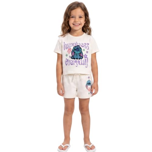 Image of Disney Lilo & Stitch Girls T-Shirt & Shorts Set, Sizes 4-16