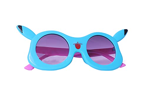 Image of Koochie-Koo Attractive Cool UV Protective Platic CuteFull Frame Sunglasses With Car Shaped Storage Box, Black Lense Stylish Sunglasses For Boys And Girls From 2-6 Years (Pack Of 1, Blue)