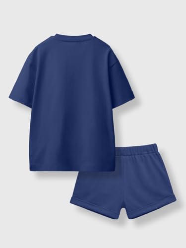 Image of Nap Chief Girls Cotton Harry Potter Co ord Sets, T Shirt And Shorts for Kids Casual Wear