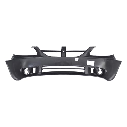 Image of FitParts For Dodge Caravan /Grand Caravan 2005-2007 Front Bumper Cover | Primed, With Fog Light Holes, Without Parking Sensor Holes, Fits Dodge Caravan /Grand Caravan, OEM 5139118AA, CH1000430
