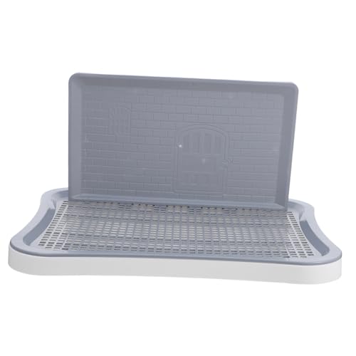 SUPVOX Portable Dog Training Toilet Outdoor Puppy Potty Training Pad Mesh Potty Fence for Dogs Wall-Grid Design Easy to Clean