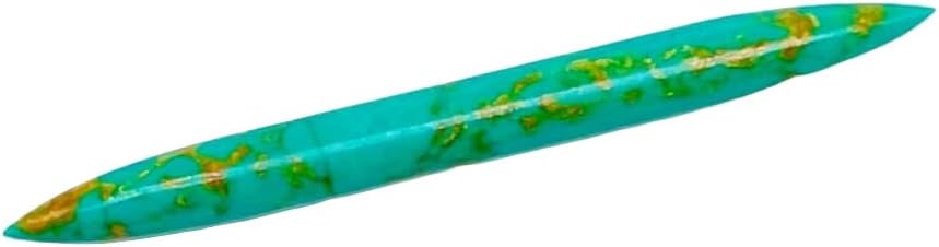 Uni Craft Green Turquoise Crystal Septum Spike, 14g-1/2, Custom Sizing Available