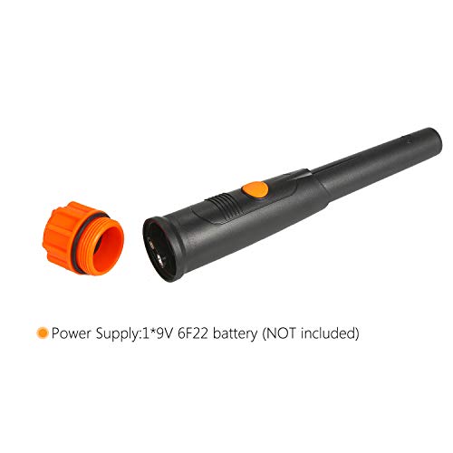 Pinpointer Metal Detector IP68 Fully Waterproof Handheld Metal Treasure Hunter Non-Motion All-Metal Detector High Sensitivity Pinpoint Tip 360-degree Side-scan Detection Wall Detection