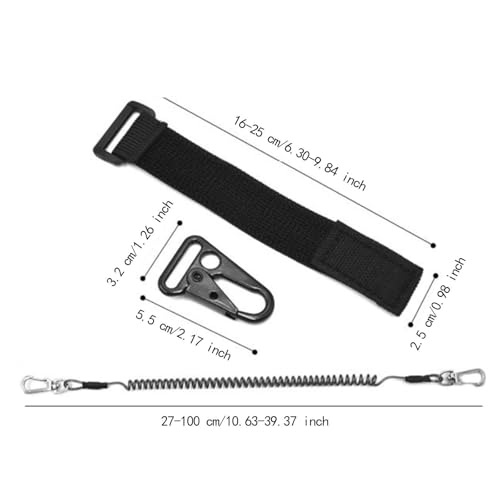 SM SunniMix 2 pçs cordão de pesca vara de pesca corda ferramentas de equipamento de pesca corda segu