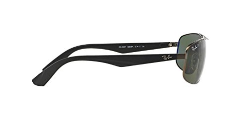 Image of Ray-Ban Mens Rb3527 Rectangular Sunglasses
