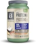 Botanica Perfect Protein Booster d'énergie élevée, poudre de protéines polyvalente avec support musculaire & Source d'énergie, réparation et récupération des muscles, énergie, complexe B, Panax Ginseng, Cordyceps, athlètes, supplément d'exercice, poudre de protéines de vanille, biologique, P