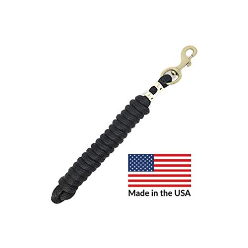 Lead Ropes For Horses l 10 Foot Strong Poly l Soft, Broken In