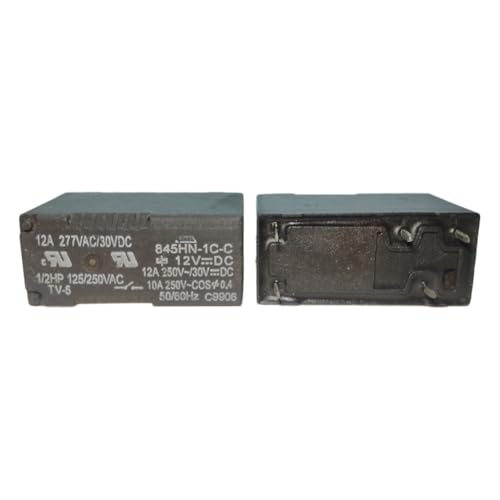 845HN - 2C-C Relais 12VDC composant de commutation électronique PCB inverseur - 4