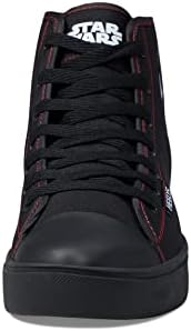 HEELYS Boy's Hustle Stars Wars Wheeled Heel Shoe, Black/Red, 7 Little Kid | Image 5