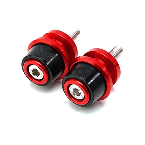 Diabolos 8mm rouge pour béquille d'atelier sur circuit de course Kawasaki ZX6R