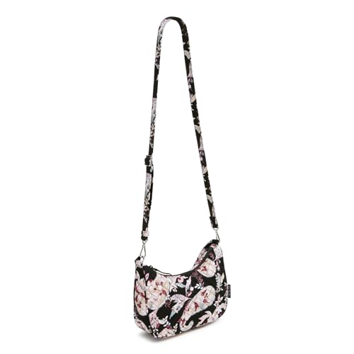 Image of Vera Bradley Women's Cotton Frannie Crescent Crossbody Purse