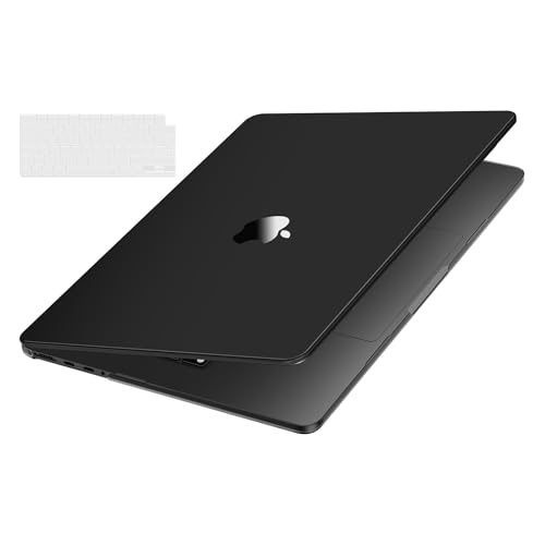 MOSISO Custodia Compatibile con MacBook Pro 16 Cover M5 M4 M3 M2 M1 2026 2025 2024 2023 2022 2021 A3429 A3428 A3403 A3186 A2991 A2780 A2485, Naturale Ultra-Sottile Case&Copritastiera, Nero Siderale