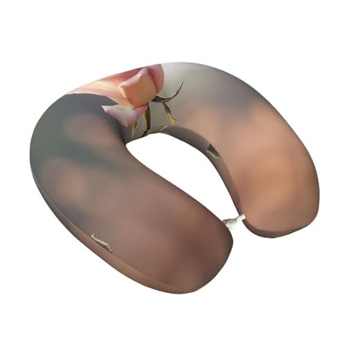 Almohada cuello en U espuma viscoelástica negro miniatura 2