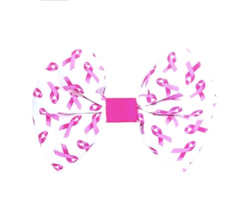 Breast Cancer Bow Tie For Dogs - Medium