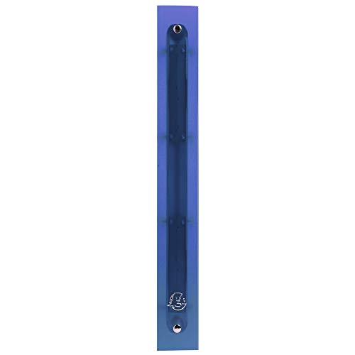 Exacompta 51869E Ringbuch KreaCover aus transluzentem Kunststoff für DIN A4, 4-O Ring Mechanik 30 mm, Rücken 40 mm, 1 Stück Zufallsfarbe ideal für Schule und Büro Ringhefter Ringordner Ringbuchordner