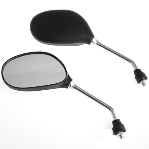 Universal Custom Espejos Moto Retrovisor Scooter Chopper Cromado
