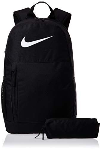 NIKE NK ELMNTL Mochilla de Deporte  Unisex niños  Black  White   Talla Única