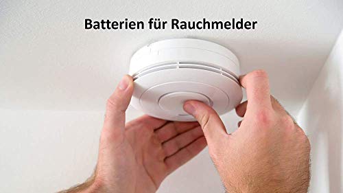 9V Lithium Batterie WSB 10er Set für Rauchmelder und Geräte