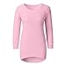 Cute Cozy Sweaters for Women Casual Crewneck Sherpa Fleece Lined Sweatshirt Long Sleeve Pullover Thermal Soft Fuzzy Chenille Sweater Teen Girls Fall Winter Clothes 2081 Lounge Pajamas Pink XL