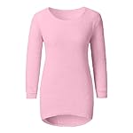 2025 Fall Sweaters for Women,Long Sleeve Cozy Lightweight Fuzzy Casual Pullover,Cute Dressy Winter Jumper Tops - Image 3