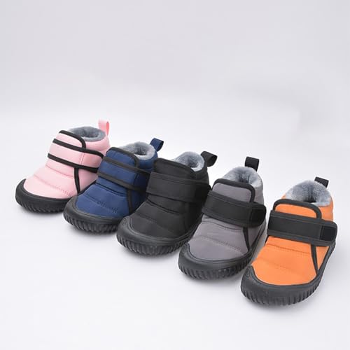 Baby Snow Boots Winter Shoes Boys Girls Cold Weather Baby Faux F𝐮r Shoes Waterproof Snow Boots For Toddler Boys3