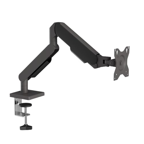 Support rotatif écran 17-32 pouces anti mal de dos bicolore noir