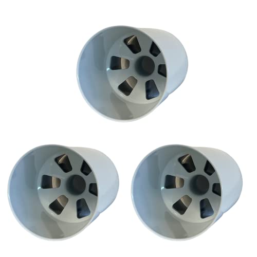 Purchase Green 6 Inch Aluminum Putting Green Cup 3-Pack Bundle; USGA Regulation 4.25 Inch Diameter; Deep Golf Cups for Backyard Practice Putting Green