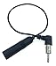 RedYutou car Radio Antenna Universal DIN Male to Female car Audio Modified DVD Navigation CD Player Radio Antenna Extension Cable Conversion Cable 14 inch/35cm