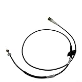 Transmission précise de la vitesse : transfère avec précision les données de rotation de la transmission à la jauge de compteur de vitesse, en maintenant des lectures de vitesse correctes et en évitant les erreurs sur le tableau de bord. Ce câble assure que votre combiné d'instruments affiche des informations fiables pour une conduite sûre et un bon fonctionnement du véhicule sur toutes les conditions routières