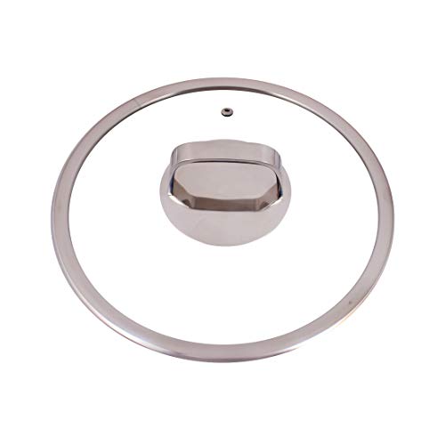 Wonderchef Stanton 28 cm Non-Stick Kadhai/Kadai with Lid - 3.4 Litre | 3 ply Steel