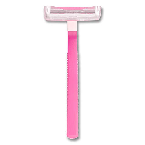 Aparelho de Depilação BIC Comfort 2 Women, 2 Lâminas, c/ Fita Lubrificante, Rosa, 856332, 2 Unidades