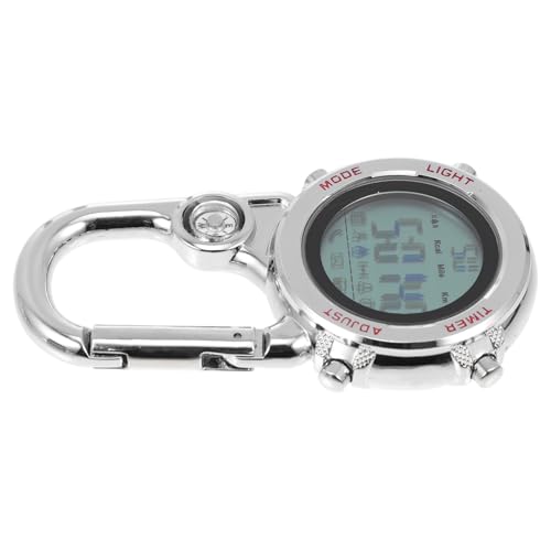 Reloj de bolsillo POPETPOP con clip anticaída y esfera luminosa para estudiantes