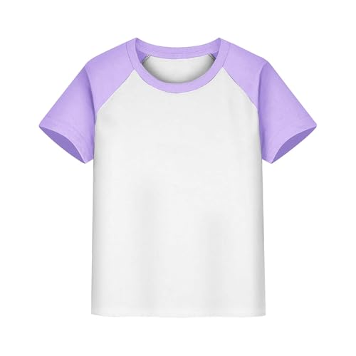 Toddler Boys Girls Casual Tunic Tops Short Sleeve Loose Soft Blouse T-Shirt Summer Cowl Neck Tops for Boys Girls - Main Image