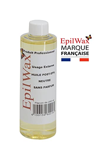 EpilWax - Kit Chauffe Cire Épilation Professionnelle avec 12 x Recharges Roll on Cire à l'Argan, 100 x Bandes d'Épilation et Huile après Épilation - Gamme Royal