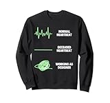 Designer Worker Grafikdesigner Profi Sweatshirt